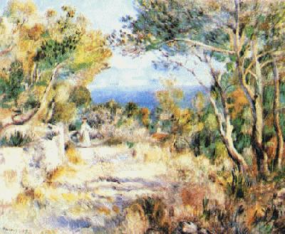 Pierre Renoir L'Estaque Spain oil painting art